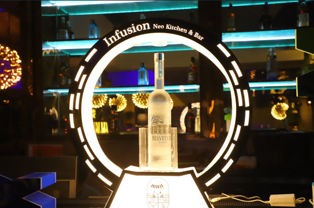 Night party ambience at Infusion Neo nightclub Meerut